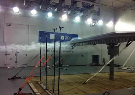 Wind load design of the solar rack 3